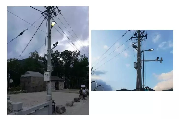 全彩摄像机助力东屏古村