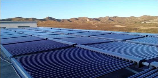太阳能监控安装图资料下载-太阳能+空气能热泵采暖系统在建筑上的应用