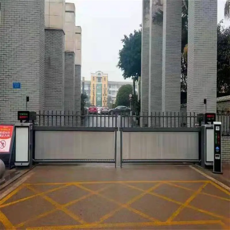 白银会宁小区车库门|物业道闸门鼎力电动门价格优惠|厂家供应